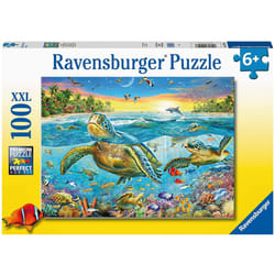 Ravensburger Swim with Sea Turtles XXL Jigsaw puzzle 100 pc(s) Flora & fauna