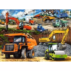 Ravensburger Construction Vehicles XXL Jigsaw puzzle 100 pc(s)