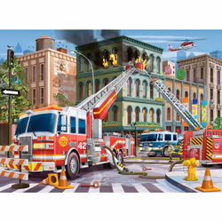 Ravensburger Fire Truck Rescue, 100 pc(s), Professions, 6 yr(s)