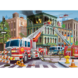 Ravensburger Fire Truck Rescue Jigsaw puzzle 100 pc(s) Professions