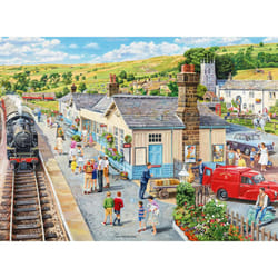 Ravensburger The Country Station Jigsaw puzzle 100 pc(s) People