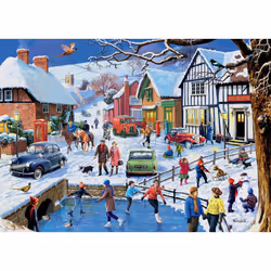 Ravensburger Leisure Days No 3 The Winter Village Jigsaw Puzzle (1000 Pieces)
