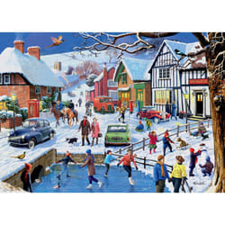 Ravensburger Leisure Days No 3 The Winter Village Jigsaw Puzzle (1000 Pieces)