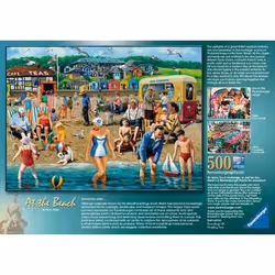 Ravensburger At the Beach Jigsaw puzzle 500 pc(s) People