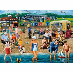 Ravensburger At the Beach Jigsaw puzzle 500 pc(s) People