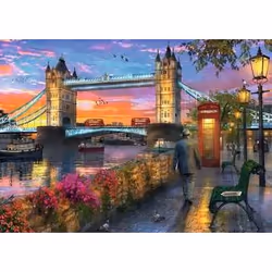 Ravensburger Tower Bridge Contour puzzle 1000 pc(s) Art