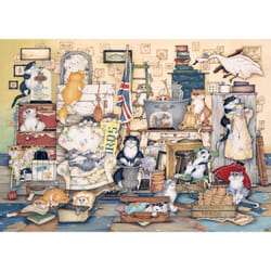 Ravensburger Crazy Cats Go Salvage Hunting Jigsaw Puzzle (1000 Pieces)