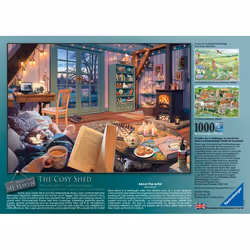 Ravensburger My Haven No 6. The Cosy Shed Jigsaw puzzle 1000 pc(s) Art