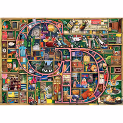 Ravensburger Colin Thompson - Awesome Alphabet C & D" Jigsaw Puzzle (1000 Pieces)"