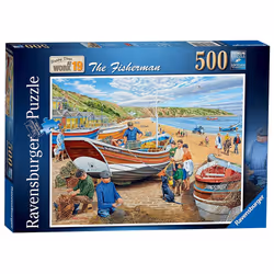 Ravensburger The Fisherman Happy Days at Work 500pc Jigsaw Puzzle