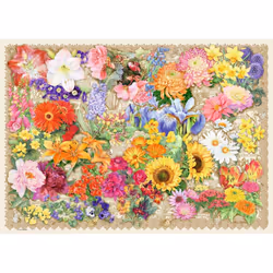 Ravensburger Blooming Beautiful Jigsaw puzzle 1000 pc(s) Flora