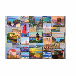 Ravensburger Coastal Collage, 1500 pc(s), Art, 14 yr(s)