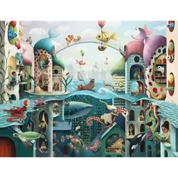 Ravensburger If Fish Could Walk Jigsaw puzzle 2000 pc(s) Art