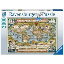 Ravensburger Around the World Jigsaw puzzle 2000 pc(s) Maps