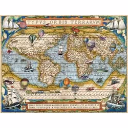 Ravensburger Around the World Jigsaw puzzle 2000 pc(s) Maps