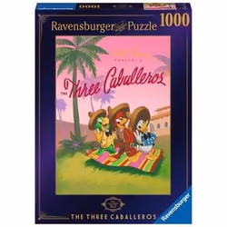 Ravensburger Disney Vault: The Three Caballeros, 1000 pc(s), Cartoons, 14 yr(s)