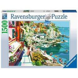 Ravensburger Romance in Cinque Terre Jigsaw puzzle 1500 pc(s) Landscape