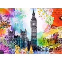 Ravensburger London Postcard, 500 pc(s), Buildings, 12 yr(s)