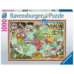 Ravensburger 016995 puzzle Jigsaw puzzle 1000 pc(s) Maps