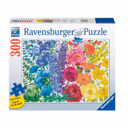 Ravensburger Floral Rainbow, 300 pc(s), Flora, 9 yr(s)