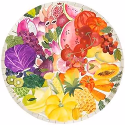 Ravensburger Fruits and Vegetables Contour puzzle 500 pc(s) Food & drinks - Additional view 3