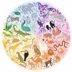 Ravensburger Animals Contour puzzle 500 pc(s)