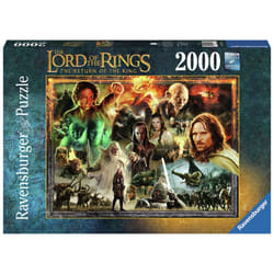 Ravensburger Jigsaw Puzzle Return of the King, Lord of the Rings - 2000 Pieces Puzzle