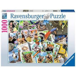Ravensburger A Traveler's Animal Journal Jigsaw puzzle 1000 pc(s) Animals