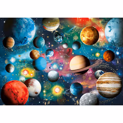 Ravensburger Planetarium 500 Piece Jigsaw Puzzle - Large Format for All Ages | Every Piece Unique with Softclick Technology | ...