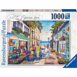Ravensburger Down The Lane No.3 Seaview Lane 1000 Piece Jigsaw Puzzle