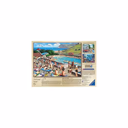 Ravensburger 17548 Leisure Days No.8-Scarborough North Bay & Pool 1000 Piece Jigsaw Puzzle for Adults and Kids Age 12 Years Up