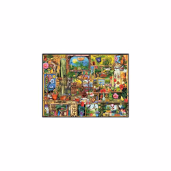 Wonderful World of Colin Thompson No.1-4x 500 Piece Jigsaw Puzzle for Adults and Kids Age 10 Years Up