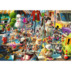 Ravensburger The Dog Walker Large Format 500-Piece Jigsaw Puzzle | Unique Softclick Technology | Vibrant  Glare-Free Pieces | Crafted with Sustainable