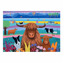 Highland Life 1000 Piece Jigsaw Puzzle