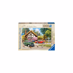 Leisure Days No. 9 A Country Drive 1000 Piece Jigsaw Puzzles for Adults and Kids Age 12 Years Up