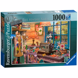 Ravensburger My Haven No 4. The Sewing Shed, 1000 pc(s), Other, 12 yr(s)