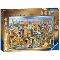 Ravensburger World Landmarks, 1000 pc(s), Buildings, 14 yr(s)