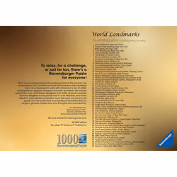 Ravensburger World Landmarks Jigsaw puzzle 1000 pc(s) Buildings