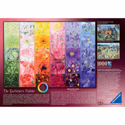 Ravensburger The Gardener's Palette No.1 - Cottage Garden Jigsaw puzzle 1000 pc(s)