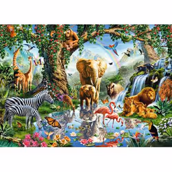 Ravensburger Adventures in the Jungle Jigsaw puzzle 1000 pc(s) Flora & fauna