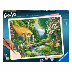 Ravensburger CreArt River Cottage, Children's casting/painting kit, 14 yr(s), Multicolour