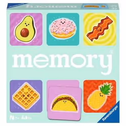 Ravensburger Foodie Favorites memory, Card Game, Matching, 2 yr(s), Family game