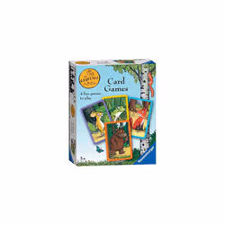 Ravensburger 20561 Gruffalo-Card Game for Kids Age 3 Years and Up-Play 4 Exciting Favourites Snap, Happy Families, Swap or Pa ...
