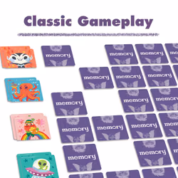 Ravensburger Cute Monsters Card Game Matching