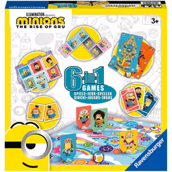 Ravensburger Minions 2, 6 in 1 Games Box