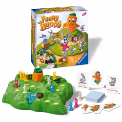 Ravensburger Funny Bunny Game - Engaging Family Board Game for Kids and Adults | Quick Gameplay | Easy-to-Follow Instructions ...