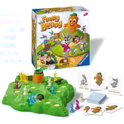 Ravensburger Funny Bunny Game - Engaging Family Board Game for Kids and Adults | Quick Gameplay | Easy-to-Follow Instructions | Unique Replay Value |