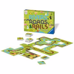 Ravensburger Rivers, Roads & Rails Card Game Matching