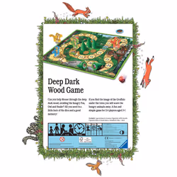 Ravensburger Der Gruffalo - tiefes, dunkles Holz Spiel