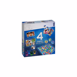 Ravensburger Disney 100th Anniversary 4-in-1 Games Compendium Set for Kids Age 3 Years Up